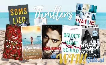 Win een thriller boek, detective of spannend boeken pakket