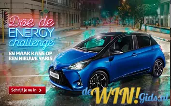 Win een Toyota. Win een Yaris of Aygo of Hybride auto