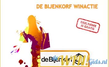 Win Bijenkorf prijzen of gratis shoptegoed