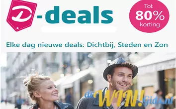 Dagdeals van D-reizen.nl. Last-minute vakanties met korting