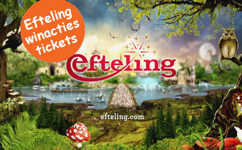 Gratis Efteling kaarten winnen of een gratis Efteling hotel arrangement