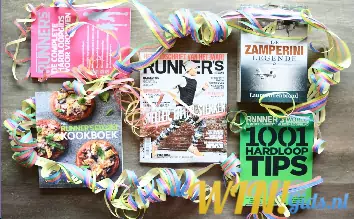 Win hardloop prijzen en boeken over hardlopen