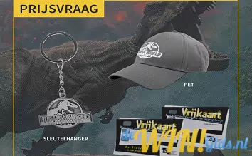 Win Jurassic Park en Jurassic World film prijzen