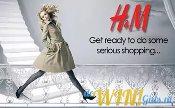 H&M kleding winnen! Gratis H&M cadeaupas of waardebon