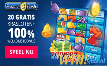 Krassen en win geld! Gratis krasloten online krassen en geld winnen met kraskaarten