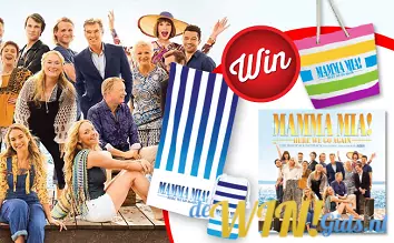 Win Mamma Mia film prijzen en bioscoop prijzen