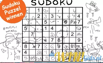 Sudoku prijspuzzels winnen! Speel online Sudoku puzzels en win gratis geld/prijzen