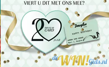Win Douglas prijzen en winacties. Win gratis shoppen bij Douglas