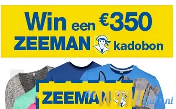 Win prijzen van Zeeman en leuke Zeeman winacties | Win!Gids.nl